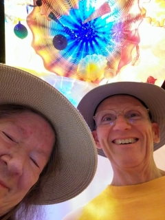 We visited the Chihuly Garden And Glass Museum at Seattle Center yesterday. It was outstanding.  We loved our trip to Pike Street Market too.