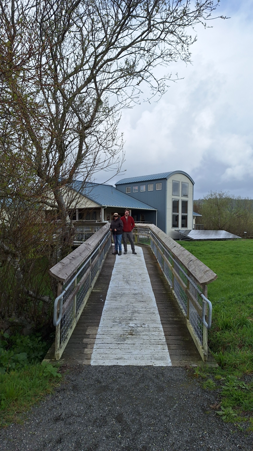 We toured Humboldt Bay National Wildlife Refuge